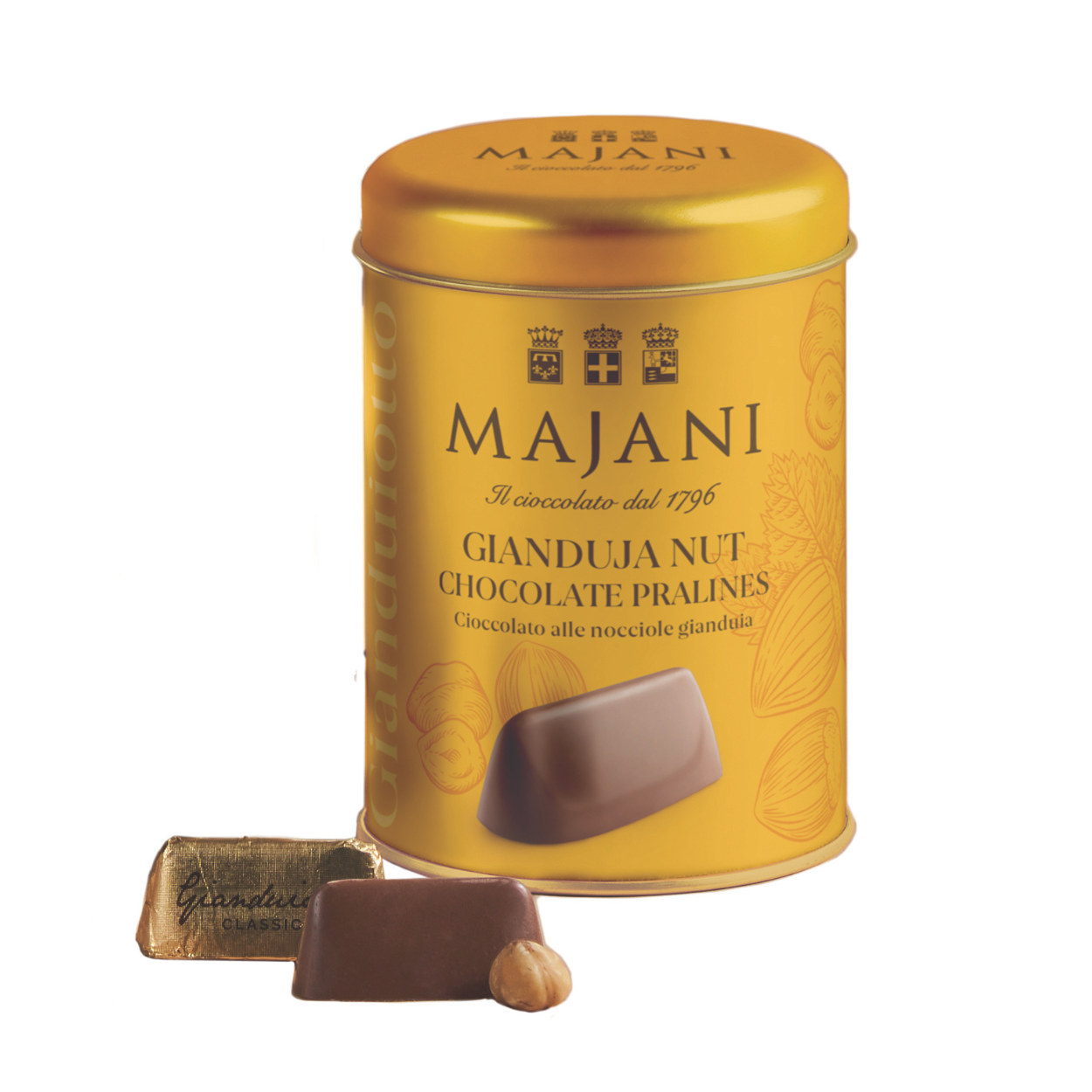 Gianduiotti: Gianduja Nut Chocolate Pralines