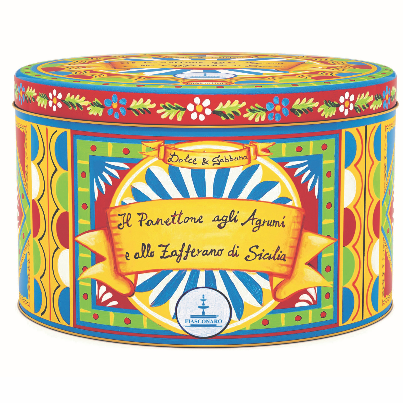 DOLCE & GABBANA Panettone with Sicilian Citrus Fruits & Saffron 100g. Available End November 2025