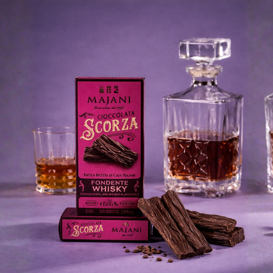 Legendary Scorza Dark Crumbly Chocolate with Whisky