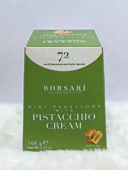 Mini Panettone with Pistacchio Cream (100g)
