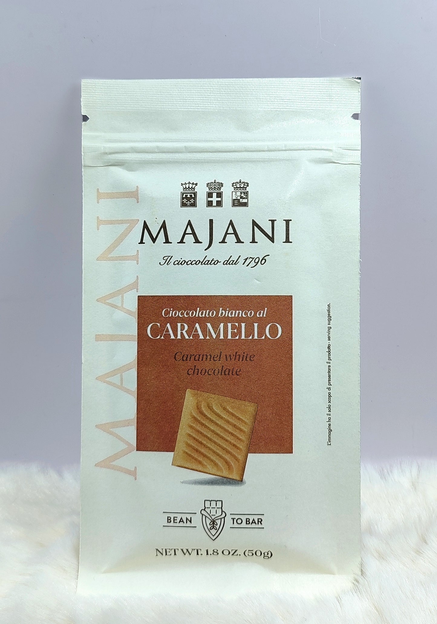 Majani Caramel White Chocolate (50g)