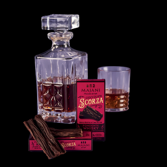 Legendary Scorza Dark Crumbly Chocolate with Rum