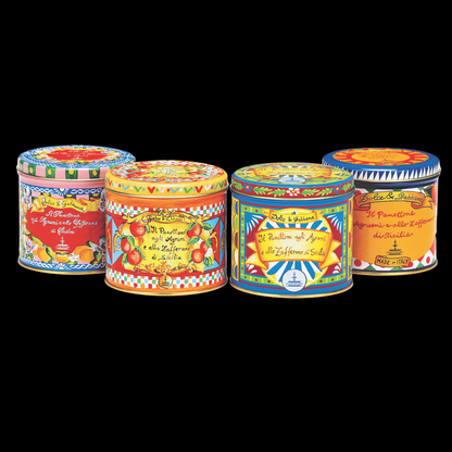 DOLCE & GABBANA   Panettone with Sicilian Citrus Fruits & Saffron 100g. Available End November 2025