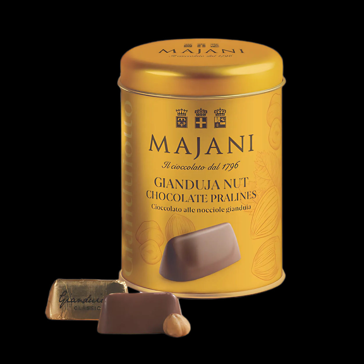 Gianduiotti: Gianduja Nut Chocolate Pralines