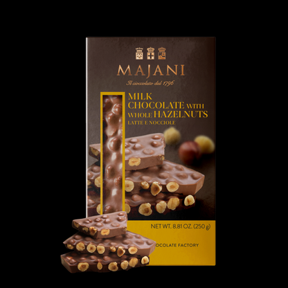 Snap Collection: Milk Chocolate with Hazelnuts(250g)
